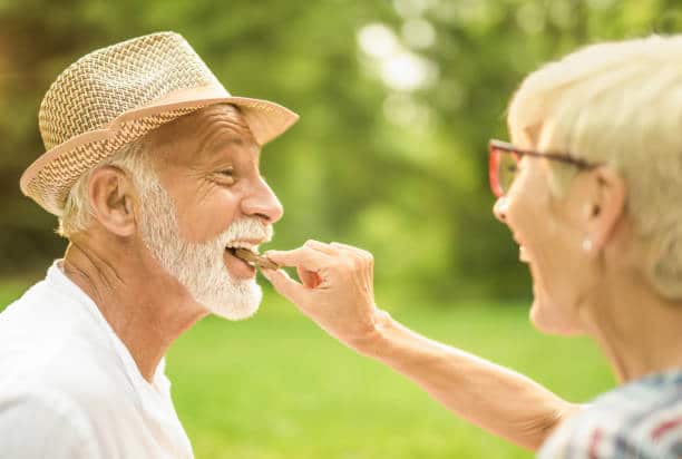 Seniors benefit from eating healthy chocolate