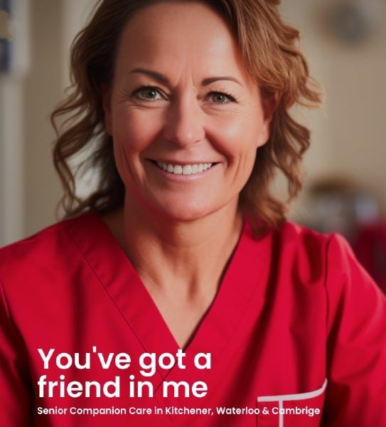 caring friendly caregiver